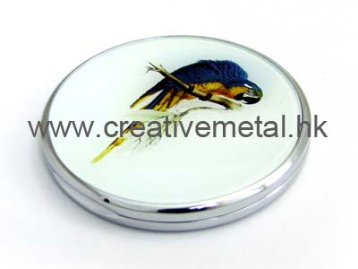 Round Compact Mirror
